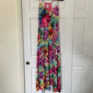 Nicole Miller Watercolor Maxi - S